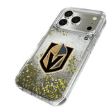 Vegas Golden Knights Linen Glitter Phone Case for Apple iPhone 17 Series