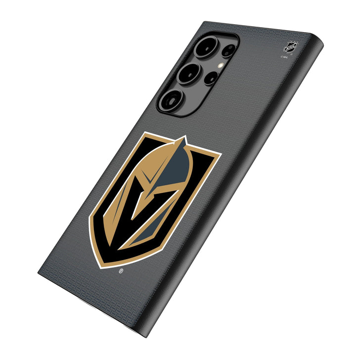 Vegas Golden Knights Linen MagSafe Compatible Phone Case for Samsung Galaxy