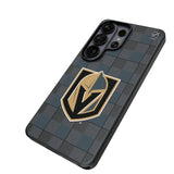 Vegas Golden Knights Plaid MagSafe Compatible Phone Case for Samsung Galaxy