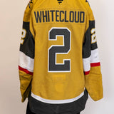 Game-Worn:#2 Zach Whitecloud Playoff Jersey 2024/25-19321