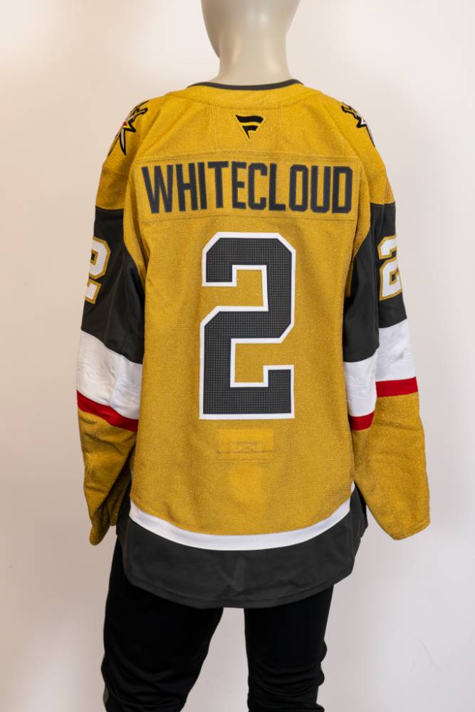 Game-Worn:#2 Zach Whitecloud Playoff Jersey 2024/25-19321
