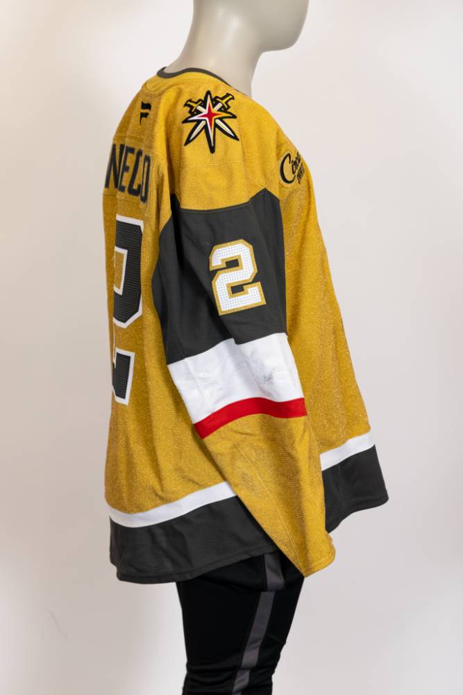 Game-Worn:#2 Zach Whitecloud Playoff Jersey 2024/25-19321