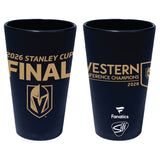 Vegas Golden Knights 2026 Stanley Cup Final Silicone Pint Glass