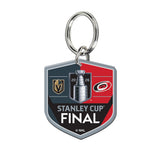 Vegas Golden Knights vs. Carolina Hurricanes 2026 Stanley Cup Final Match-Up Keychain