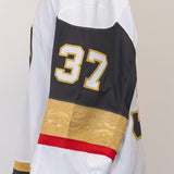 Game-Issued: #37 Spencer Foo White Circa Set Jersey 2022/23 Season-14977