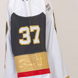 Game-Issued: #37 Spencer Foo White Circa Set Jersey 2022/23 Season-14977