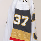 Game-Issued: #37 Tomas Uronen White Set 1 Jersey 2023/24 Season-16976