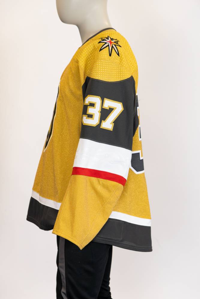 Game-Issued:#37 Tomas Uronen Gold Jersey 2023/24 Set 1-17089