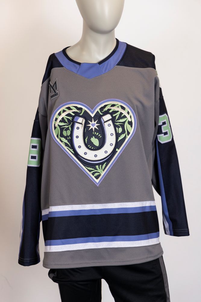 Game-Issued:#38 Jordan Gustafsson Donate Life Jersey-441
