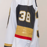 Game-Issued: #38 Jordan Gustafsson White Set 1 2023/24 Season-16979