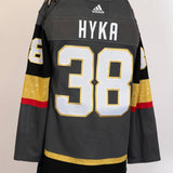#38 Tomas Hyka Gray Appearance Jersey-19721