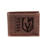 Vegas Golden Knights Leather Bi-Fold Wallet