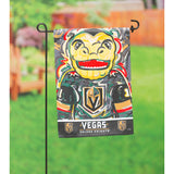 Vegas Golden Knights Suede Chance Garden Flag