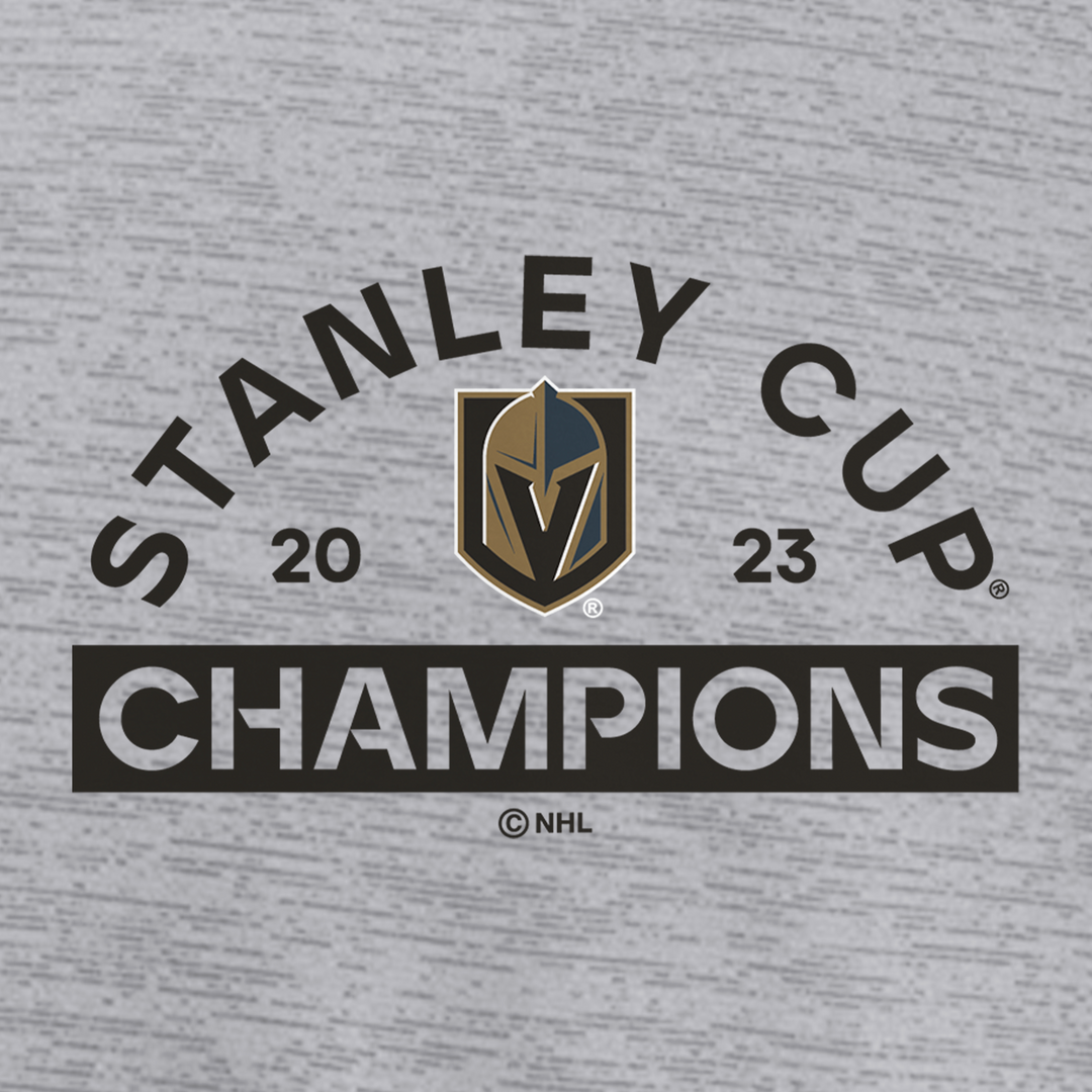 Vegas Golden Knights Stanley Cup Champions Gray Quarter Zip