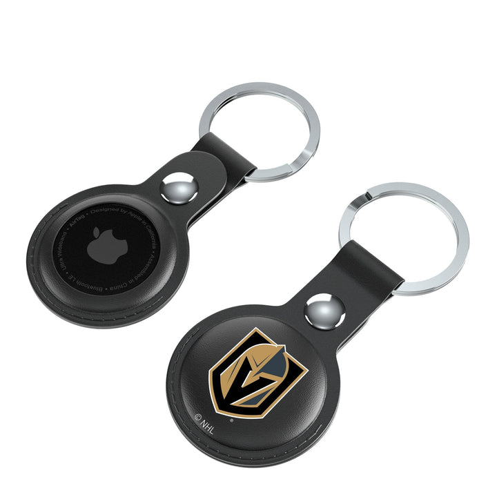 Vegas Golden Knights Insignia Black Airtag Holder 2-Pack