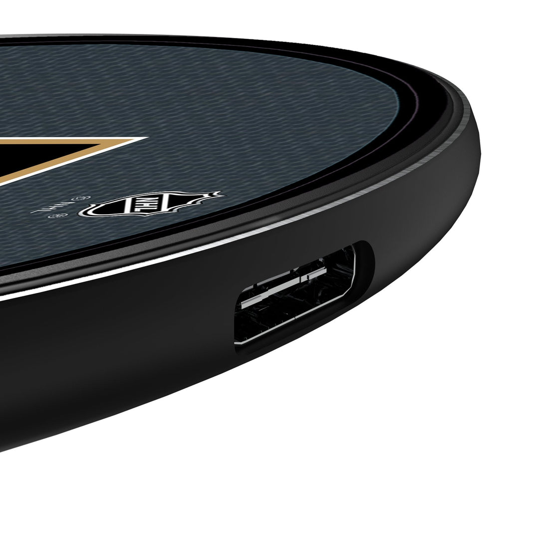 Vegas Golden Knights Stripe 15-Watt Wireless Charger