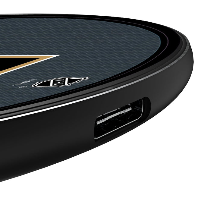 Vegas Golden Knights Stripe 15-Watt Wireless Charger
