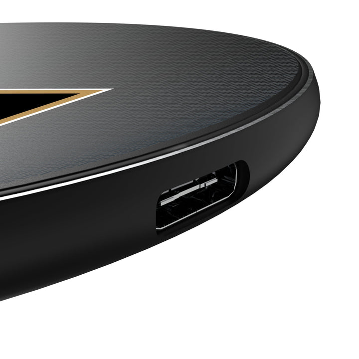 Vegas Golden Knights Linen 15-Watt Wireless Charger