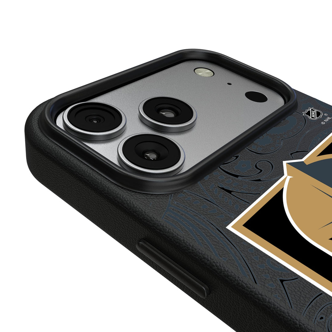 Vegas Golden Knights Paisley MagSafe Compatible Phone Case for Apple iPhone 17 Series