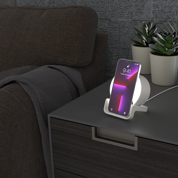 Vegas Golden Knights Endzone Solid Night Light Charger and Bluetooth Speaker