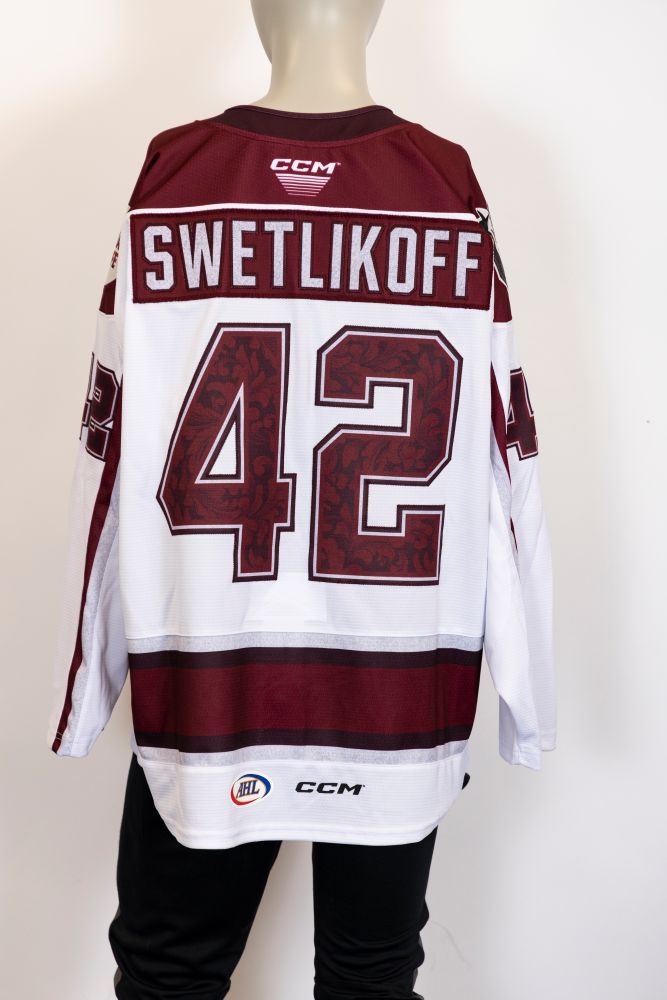 Game-Issued:#42 Alex Swetlikoff Donate Life Jersey-564