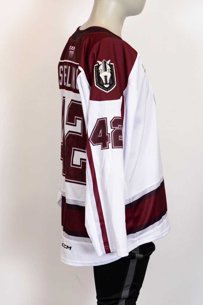 Game-Issued:#42 Alex Swetlikoff Donate Life Jersey-564