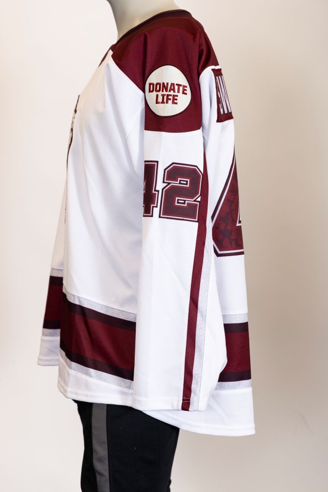 Game-Issued:#42 Alex Swetlikoff Donate Life Jersey-564
