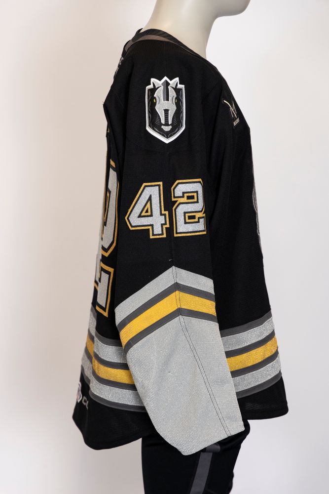 Game-Worn:#42 Alex Swetlikoff House Henderson Jersey-387