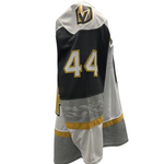 #44 Layton Ahac Game-Worn & Signed White Jersey - Jersey