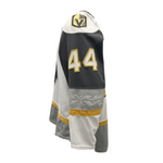 #44 Layton Ahac Game-Worn & Signed White Jersey - Jersey