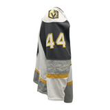 #44 Layton Ahac Game-Worn & Signed White Jersey - Jersey