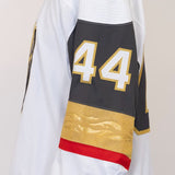 Game-Issued: #44 Layton Ahac White Set 1 Jersey 2023/24 Season-16942