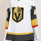 Game-Worn:#46 Jonas Rondbjerg White Jersey 2024/25 Set 1-19105