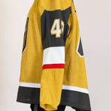 Game-Issued:#49 Peter Deliberatore Gold Jersey 2022/23 Set 1-15197