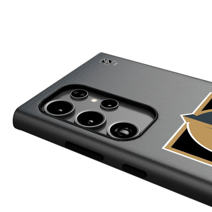 Vegas Golden Knights Linen MagSafe Compatible Phone Case for Samsung Galaxy