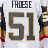 Game-Issued: #51 Byron Froese White Circa Set Jersey 2022/23 Season-14965