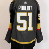 Game-Issued:#51 Derrick Pouliot Gray Preseason Jersey 2021/22-17758