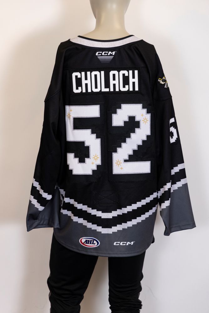 Game-Issued:#52 Artur Cholach Video Game Knight Jersey-432
