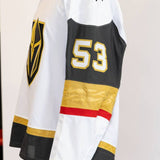 Game-Issued:#53 Marcus Kallionkieli White Jersey 2022/23 Set 1-15587