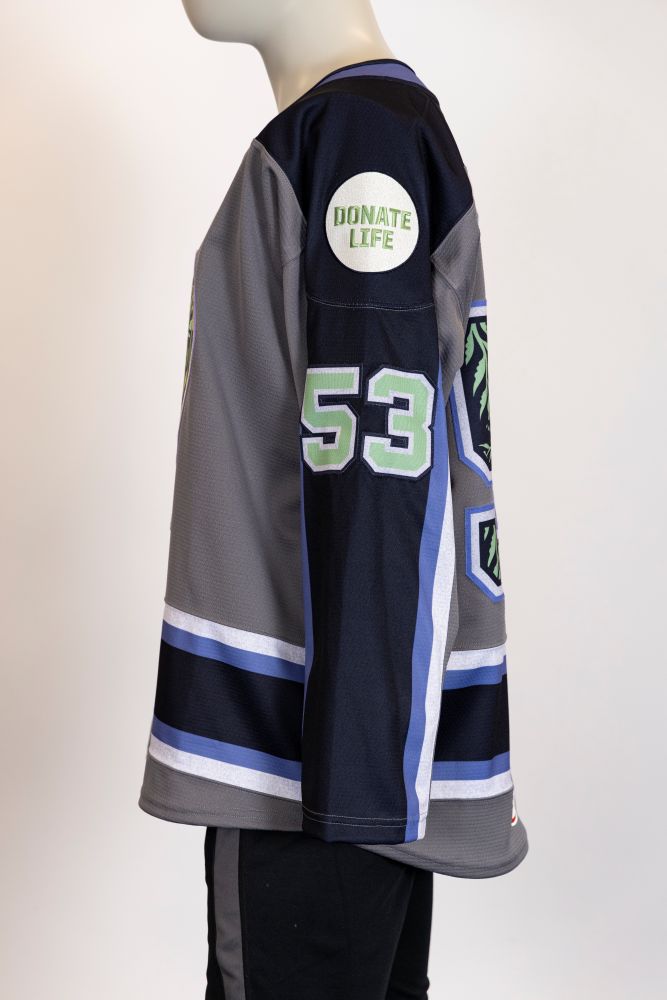 Game-Issued:#53 Simon Pinard Donate Life Jersey-560
