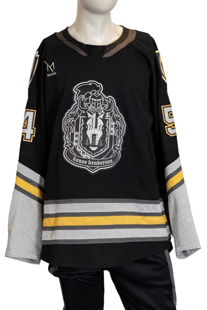 Game-Worn:#54 Grigori Denisenko House Henderson Jersey-460 – Vegas