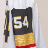 Game-Issued: #54 Jermaine Loewen White Preseason Set Jersey 2021/22 Season-15583