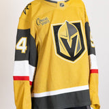 Game-Issued:#54 Jermaine Loewen Gold Jersey 2022/23 Set 1-15685