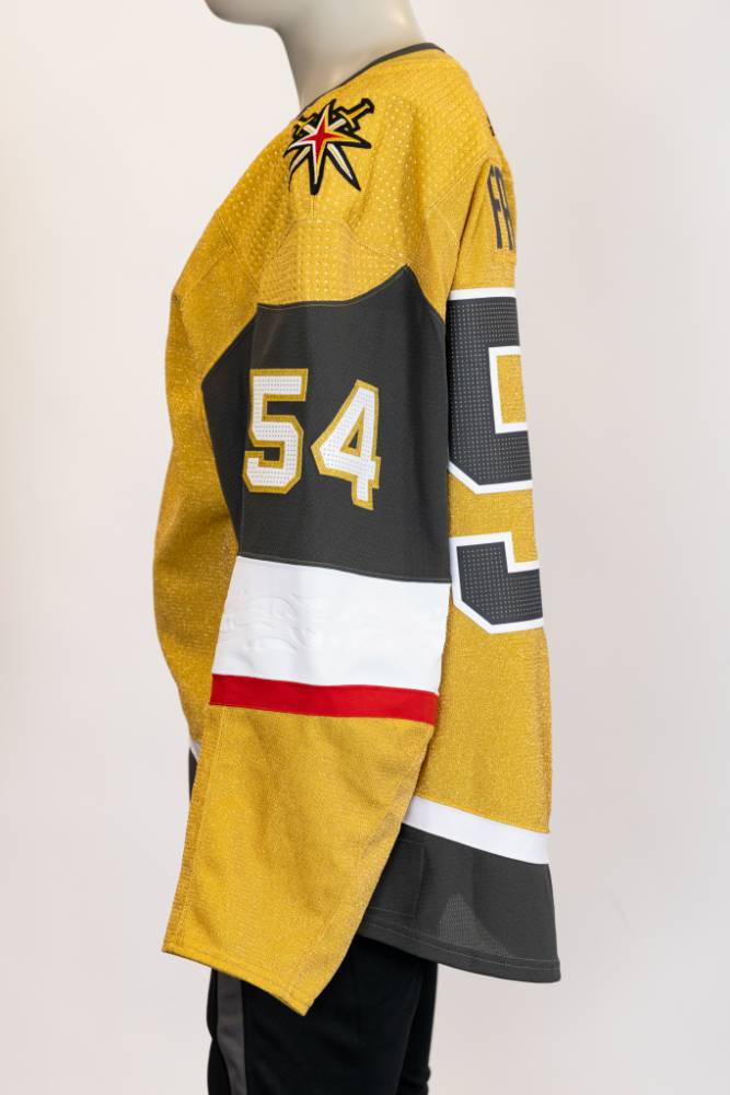 Game-Issued:#54 Matteo Fabrizi Gold Jersey 2023/24 Set 1-17084