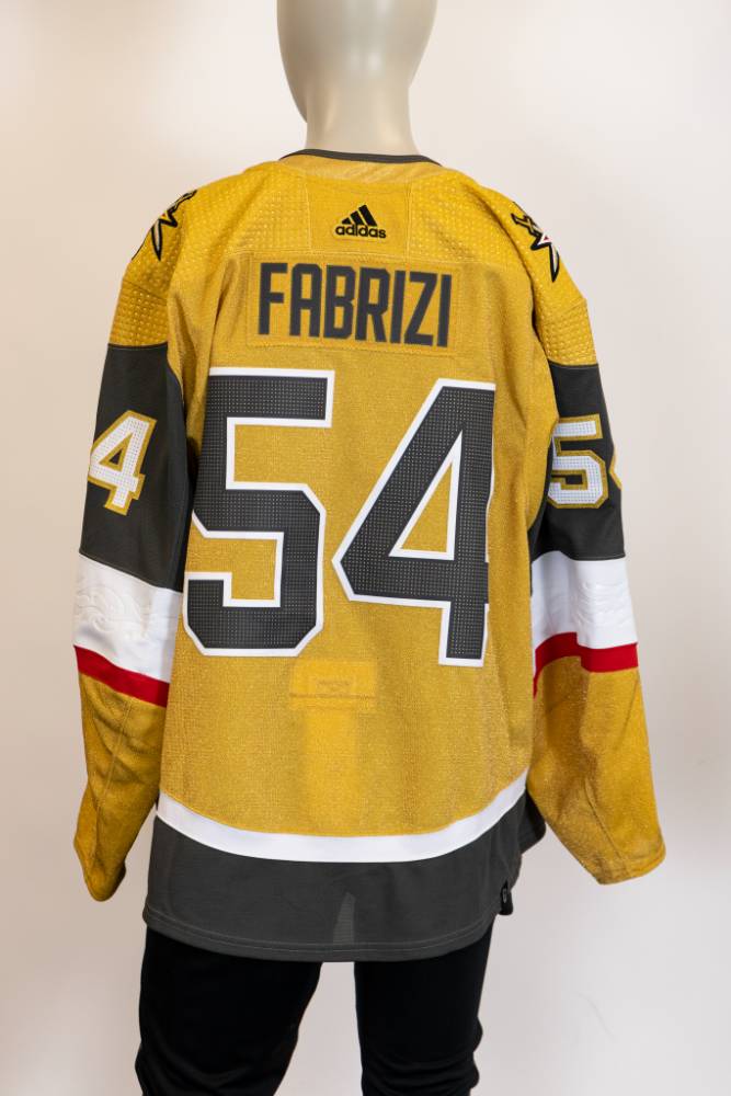 Game-Issued:#54 Matteo Fabrizi Gold Jersey 2023/24 Set 1-17084