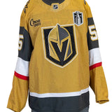 Game-Worn: #55 Keegan Kolesar 2026 SCF Gold Set 2 Jersey - 21904