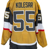 Game-Worn: #55 Keegan Kolesar 2026 SCF Gold Set 2 Jersey - 21904