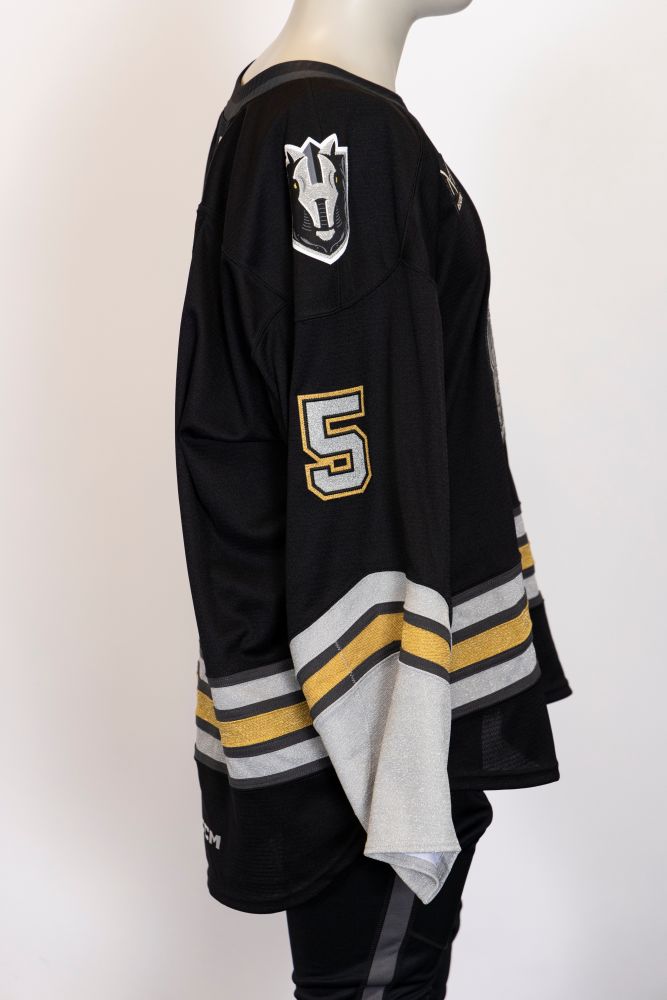 Game-Worn:#5 Daniil Chayka House Henderson Jersey-388