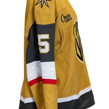 Game-Worn: #5 Jeremy Lauzon 2026 SCF Gold Set 2 Jersey - 21885