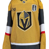 Game-Worn: #5 Jeremy Lauzon 2026 SCF Gold Set 2 Jersey - 21885
